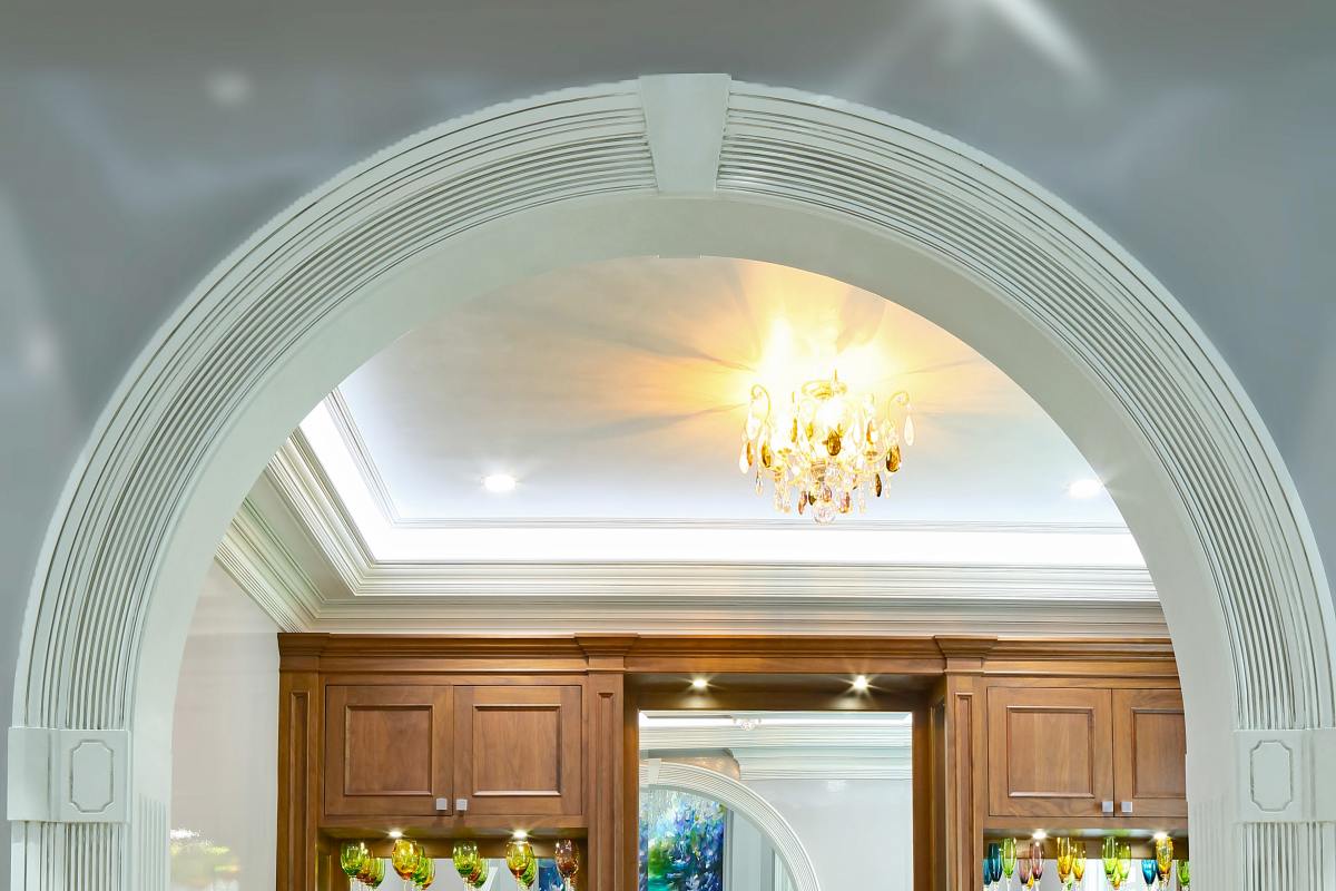 architectural millwork door arch