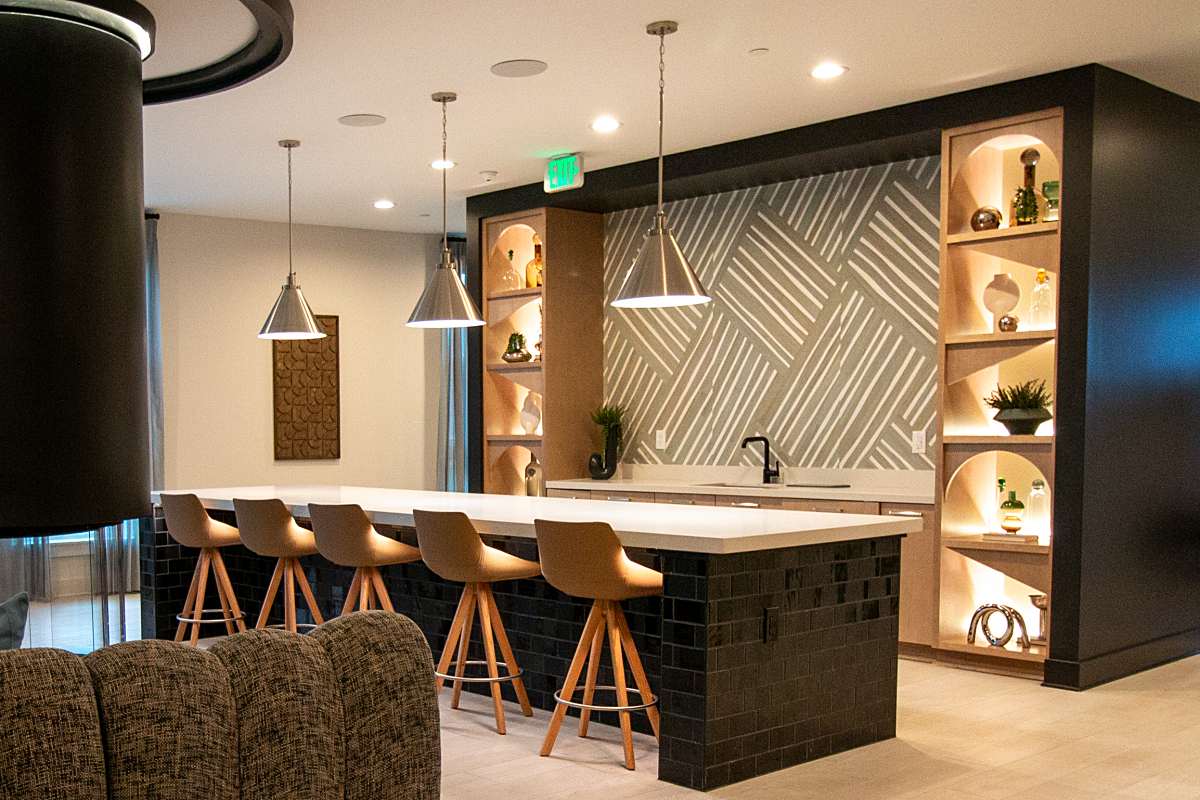 Custom Casework That Blends Product Display and Storage