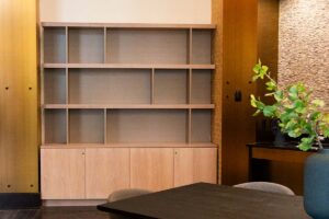 shelving commercial casework