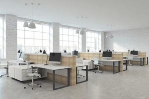 modern coworking office