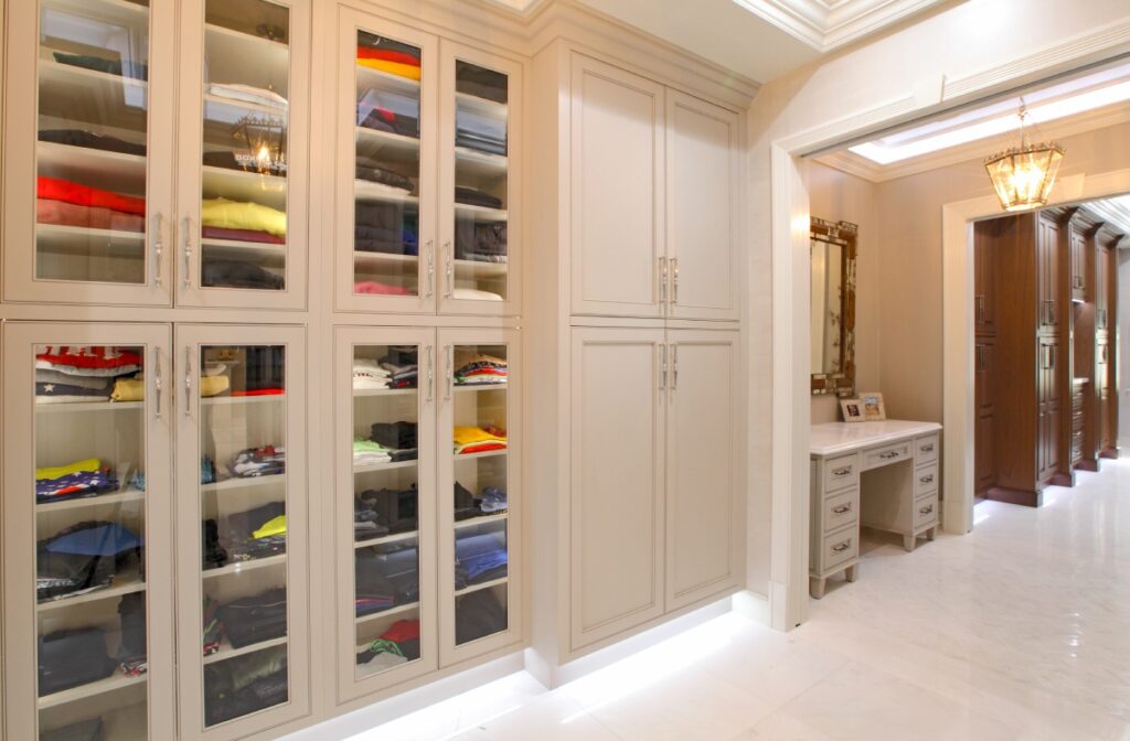 custom closet for residential client made by sixth ave