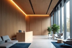 modern office reception