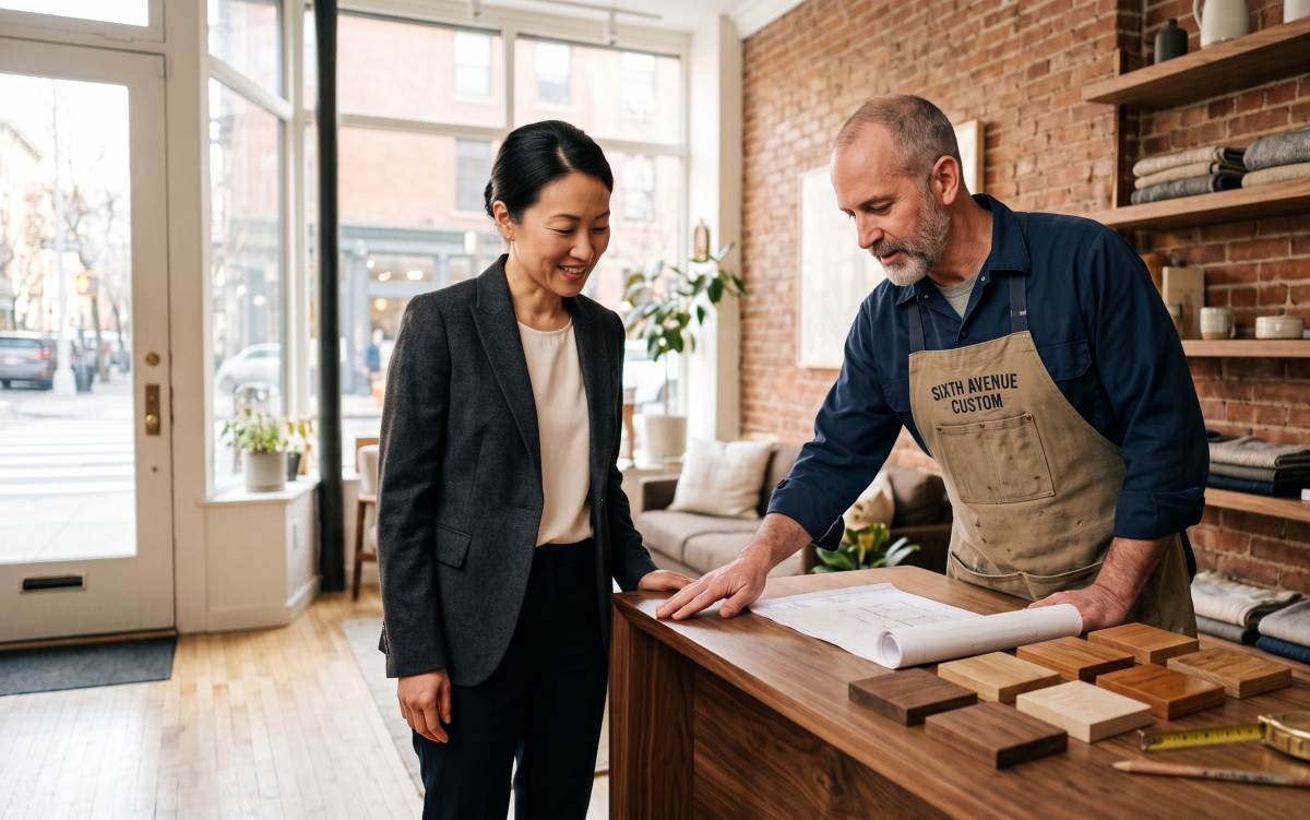 How Custom Millwork Gives Small Businesses a High-End Look on a Realistic Budget